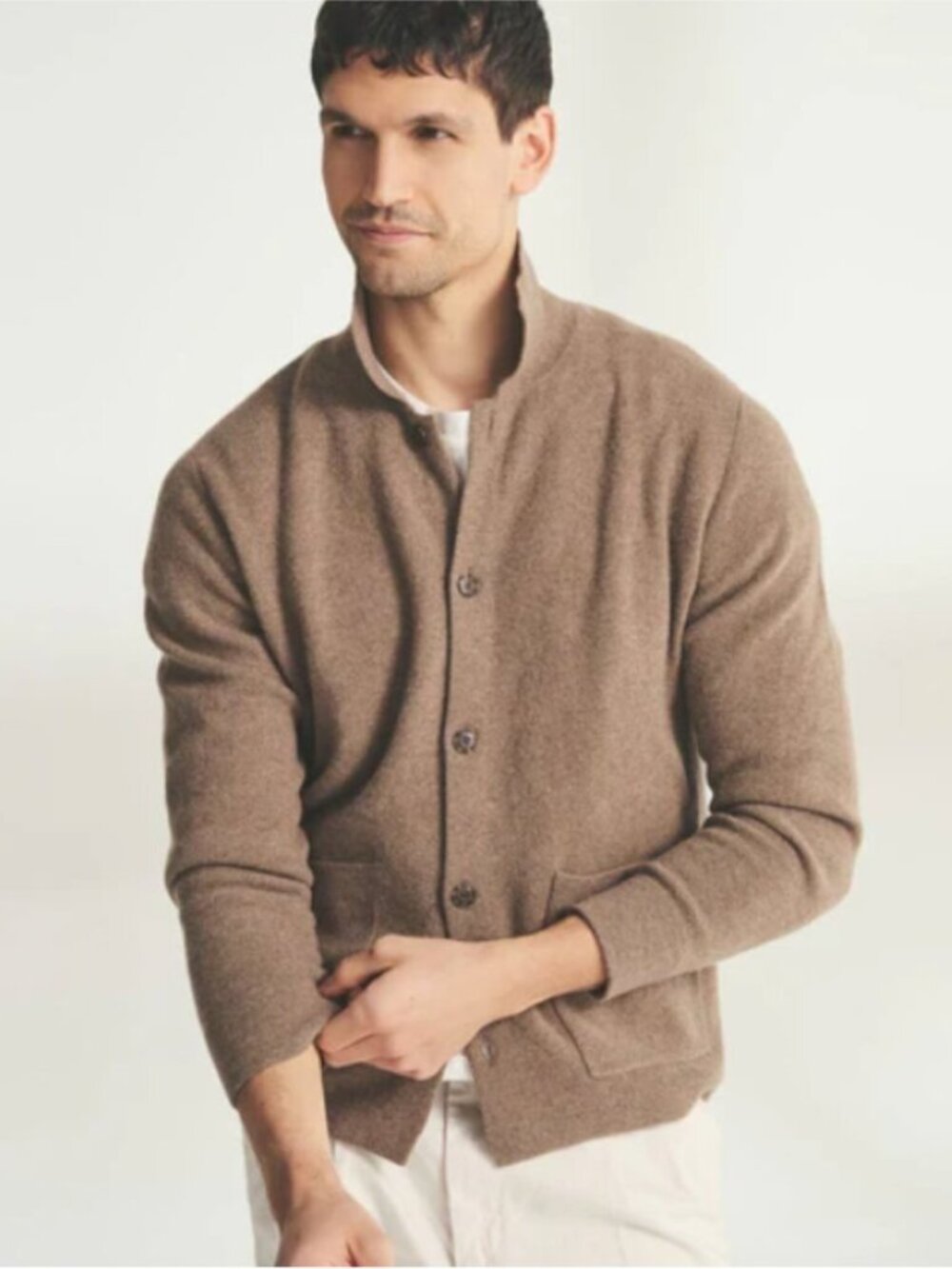 Naadam Luxe Cashmere Sweater Jacket